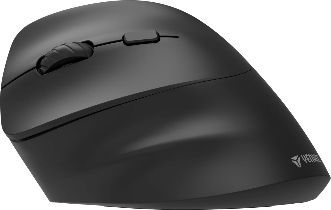 Maus ergonomik pa tela YENKEE YMS 5060L, për të majtë, i zi