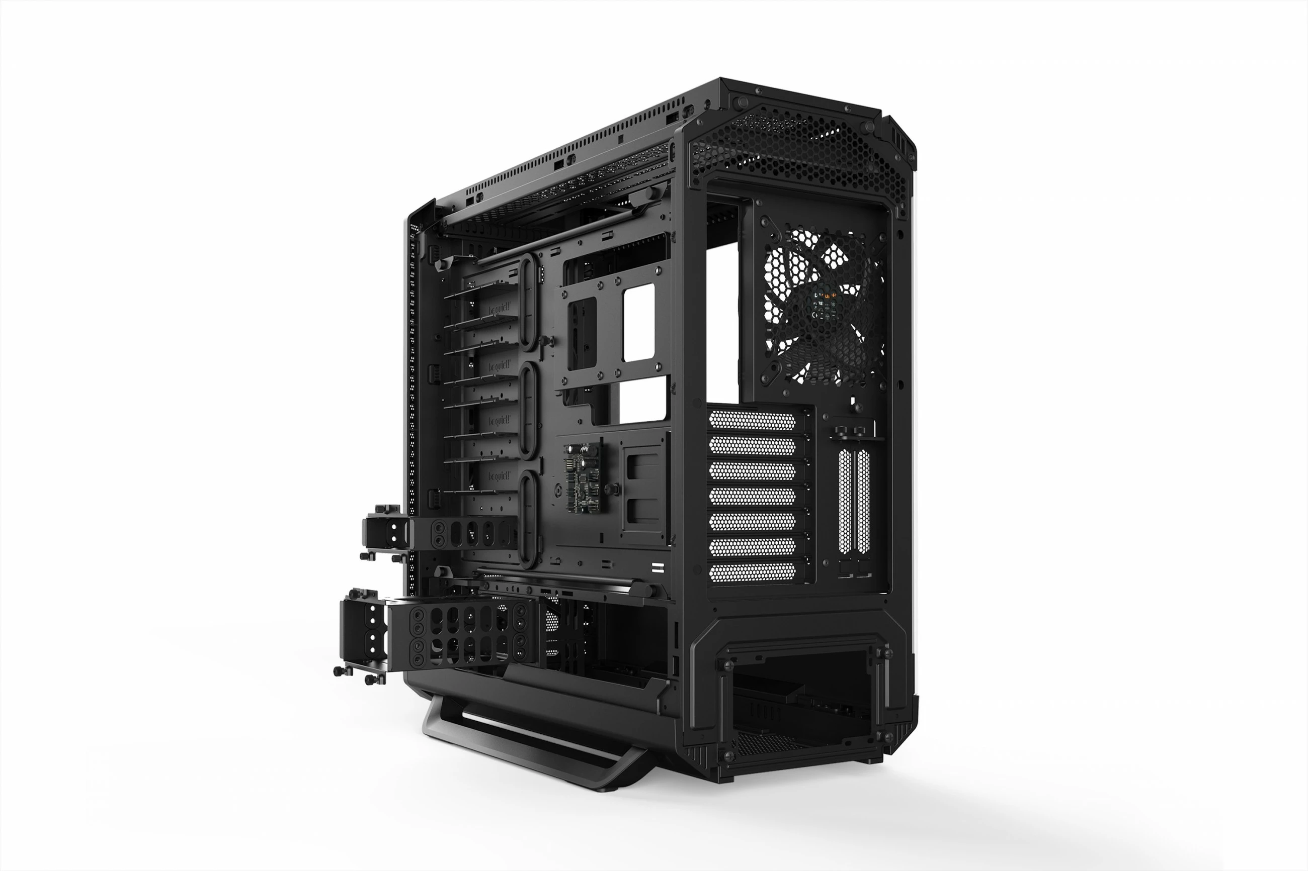 Kasë be quiet! Silent Base 802 Window Black, Midi Tower, PC, ATX, EATX, micro ATX, Mini-ITX, ABS, Çelik, 18.5 cm