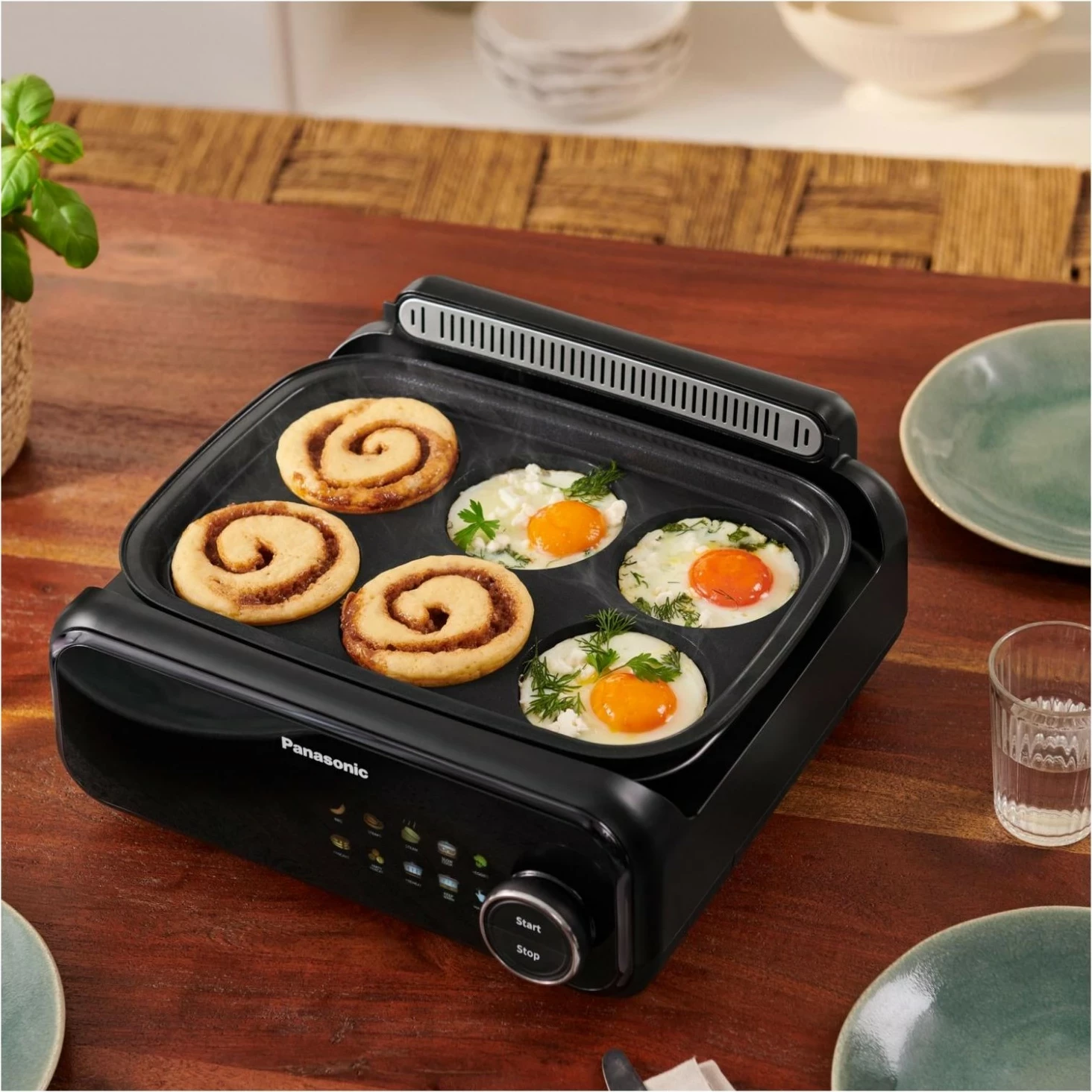 Multicooker Panasonic NF-GM400KXE, 2.5L, 9 programe, i zi