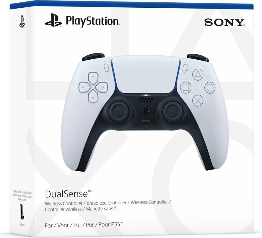 Kontroller DualSense Sony PS5, i bardhë