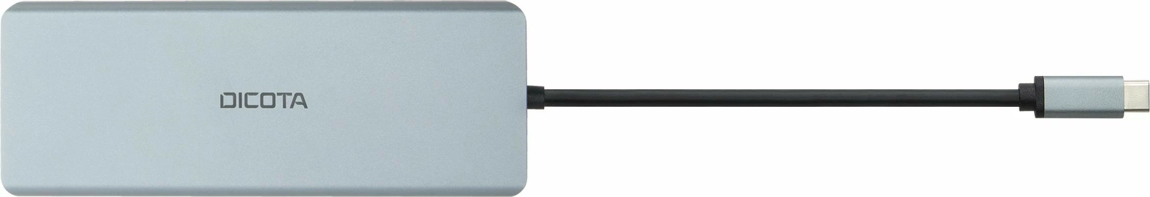 Docking station DICOTA D32065, USB 3.2 Gen 1, HDMI, DisplayPort, Silver