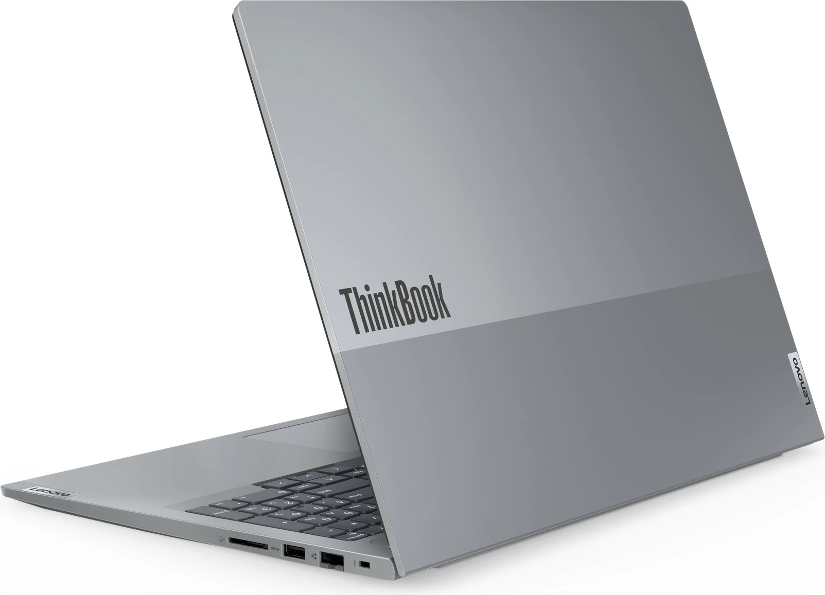 Laptop Lenovo ThinkBook 16, AMD Ryzen 5, 8 GB RAM, 256 GB SSD, Arctic Grey