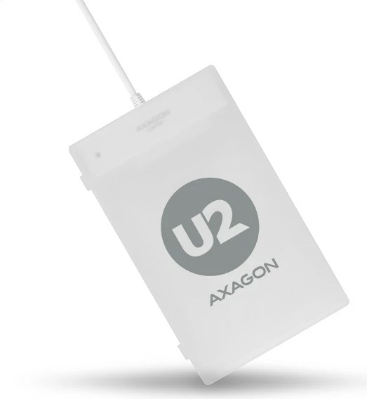 Kasë e jashtme AXAGON ADSA-1S për SSD/HDD 2.5", USB 2.0, e bardhë