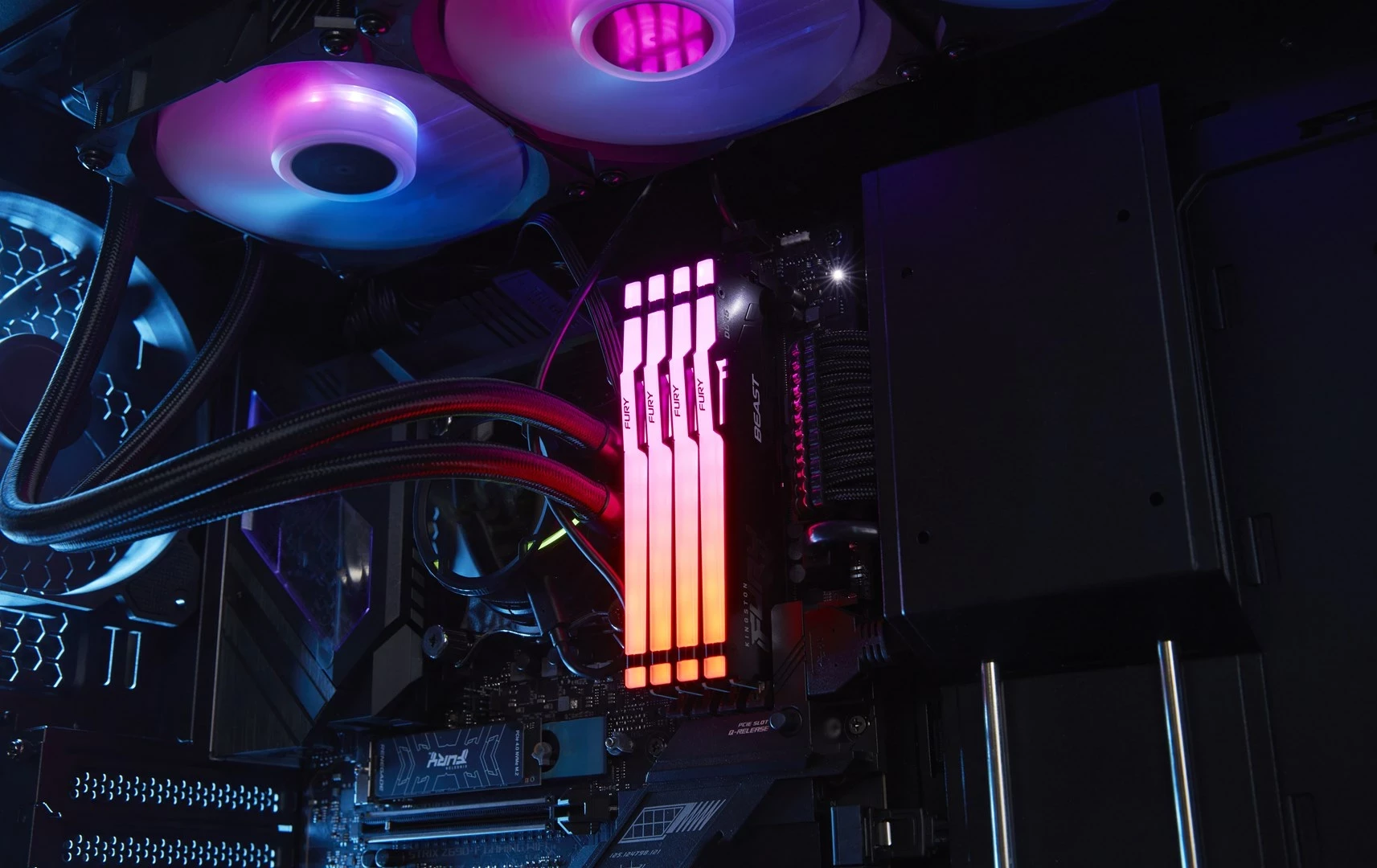 RAM Memorje Kingston FURY Beast 32GB DDR5 5200MT/s RGB