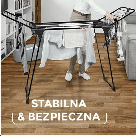 Tharëse rrobash Vileda King Ultimate, 174096, e zezë