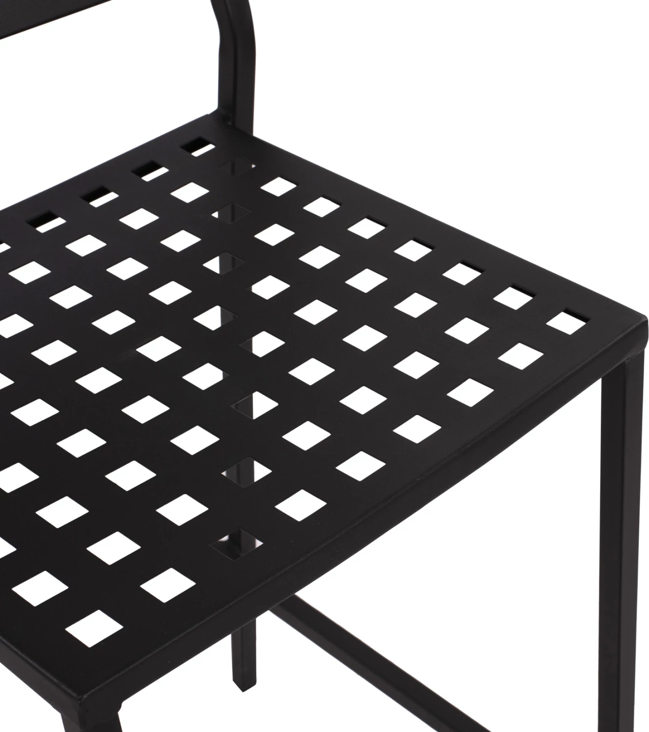 Karrige për bar Olympias Metallic FH5528.01 ngjyrë e zezë 47x58x111cm