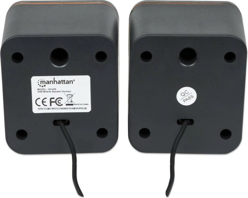 Zëra stereo MANHATTAN 2600 Series, 2x3W, USB, 3.5mm, i zi