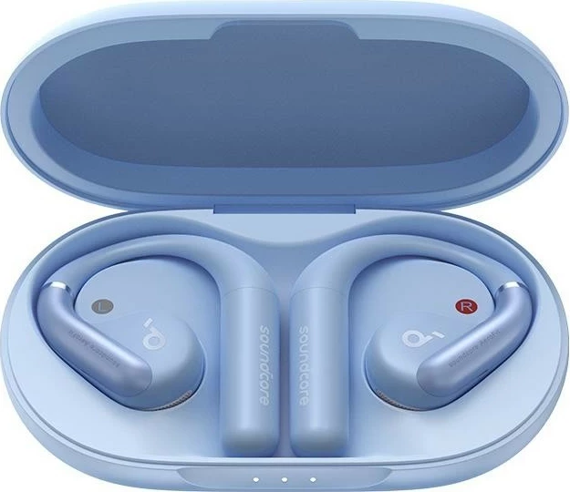 Kufje Anker Soundcore AeroFit, Bluetooth 5.3, IPX7, ngjyrë kaltër-gri