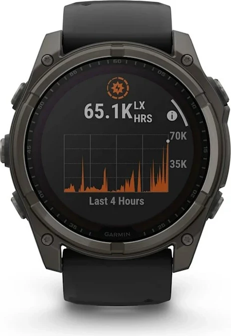 Smartwatch Garmin fenix 8, 51 mm, 32 GB, Titanium, i zi