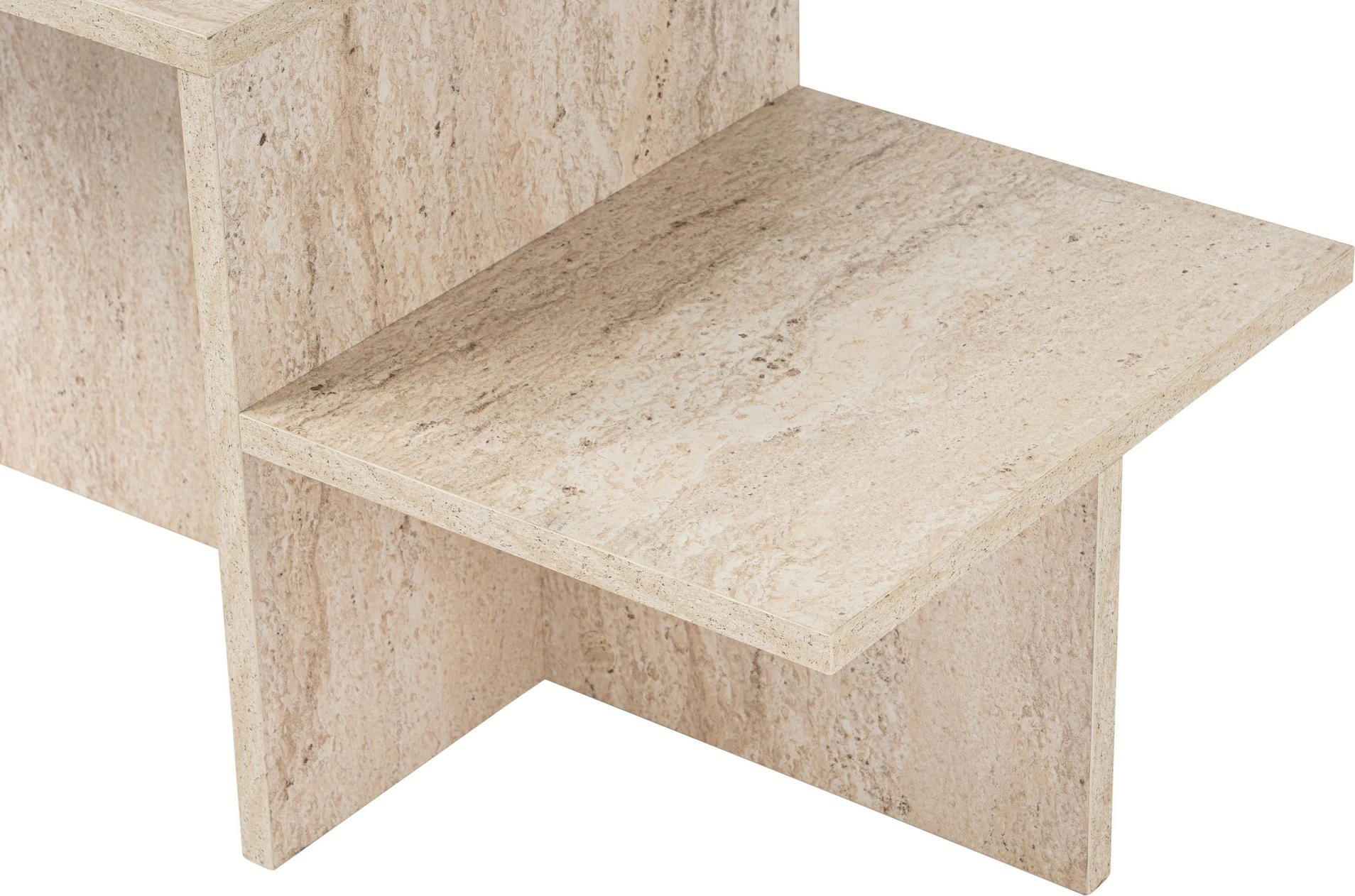 Tavolinë kafeje Nordure, Harmony, ngjyrë travertin