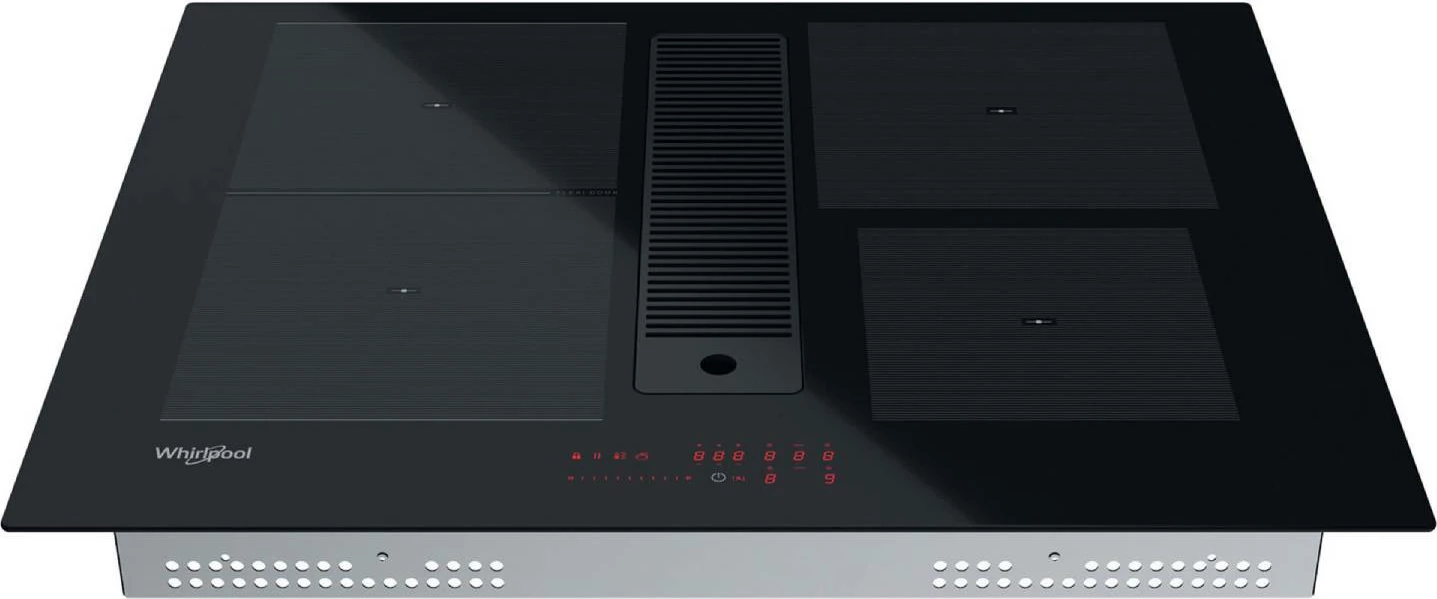 Pllakë gatimi induksion Whirlpool WVH 1065B F KIT, 65 cm, 4 zona, FlexiCook, e zezë
