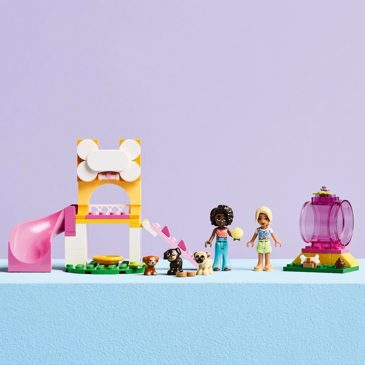 Set LEGO Friends Puppy Playground 42665, 66 pjesë, për fëmijë 4+