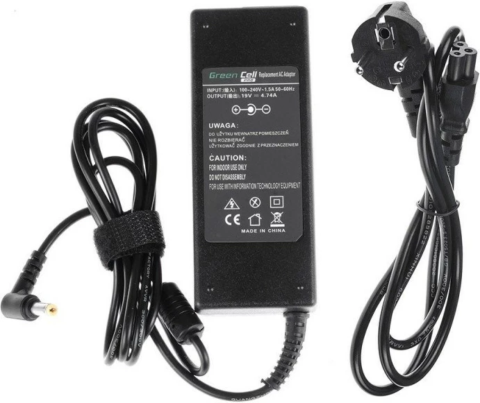 Karikues laptopi Green Cell AD02P, 90W, i zi