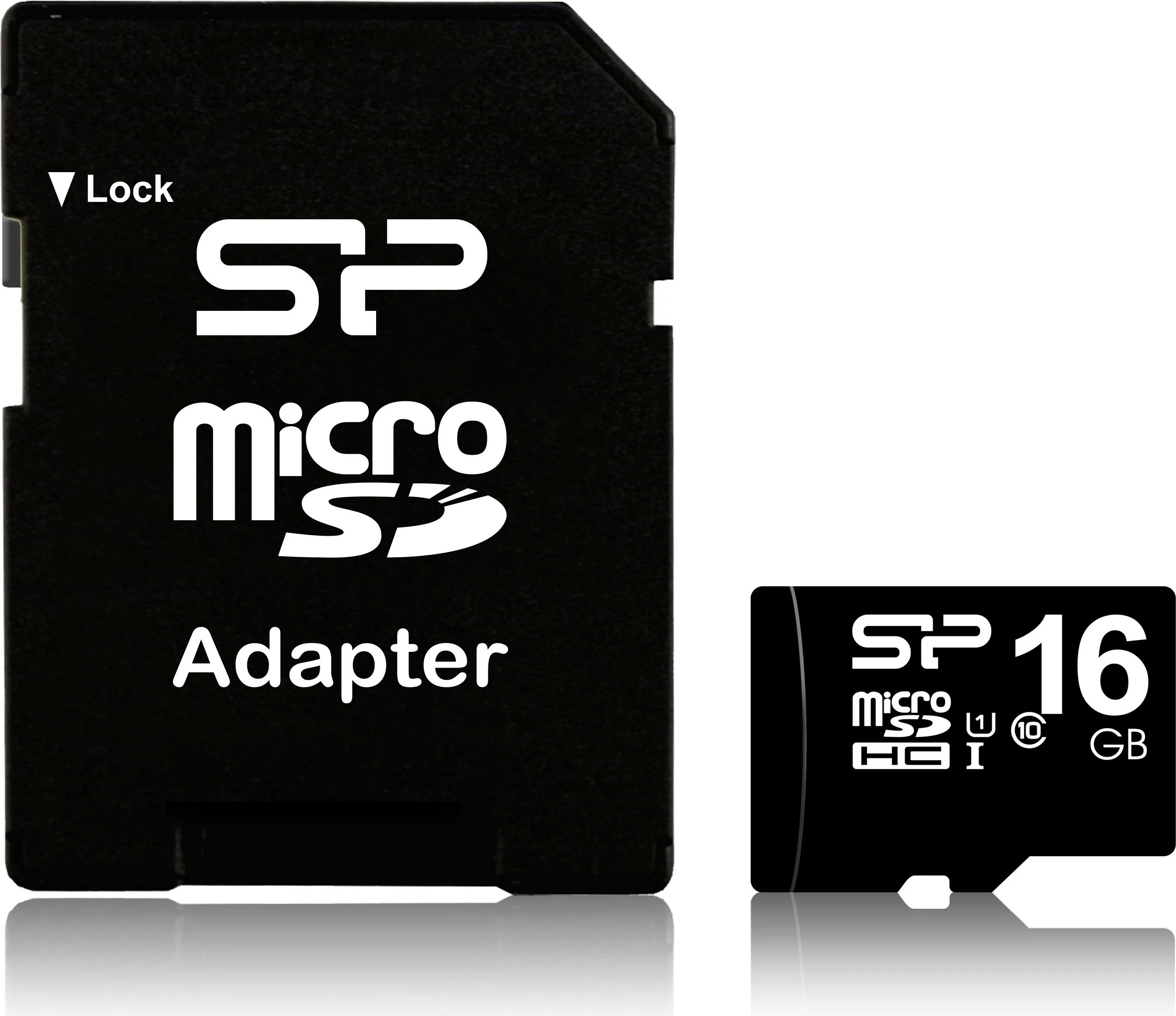 MicroSDHC Silicon Power 16GB Class 10 UHS-I, e zezë