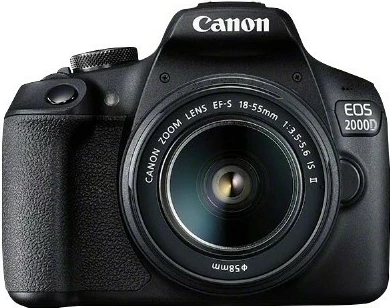 Aparat Canon EOS 2000D, 24.1 MP, Full HD, i zi