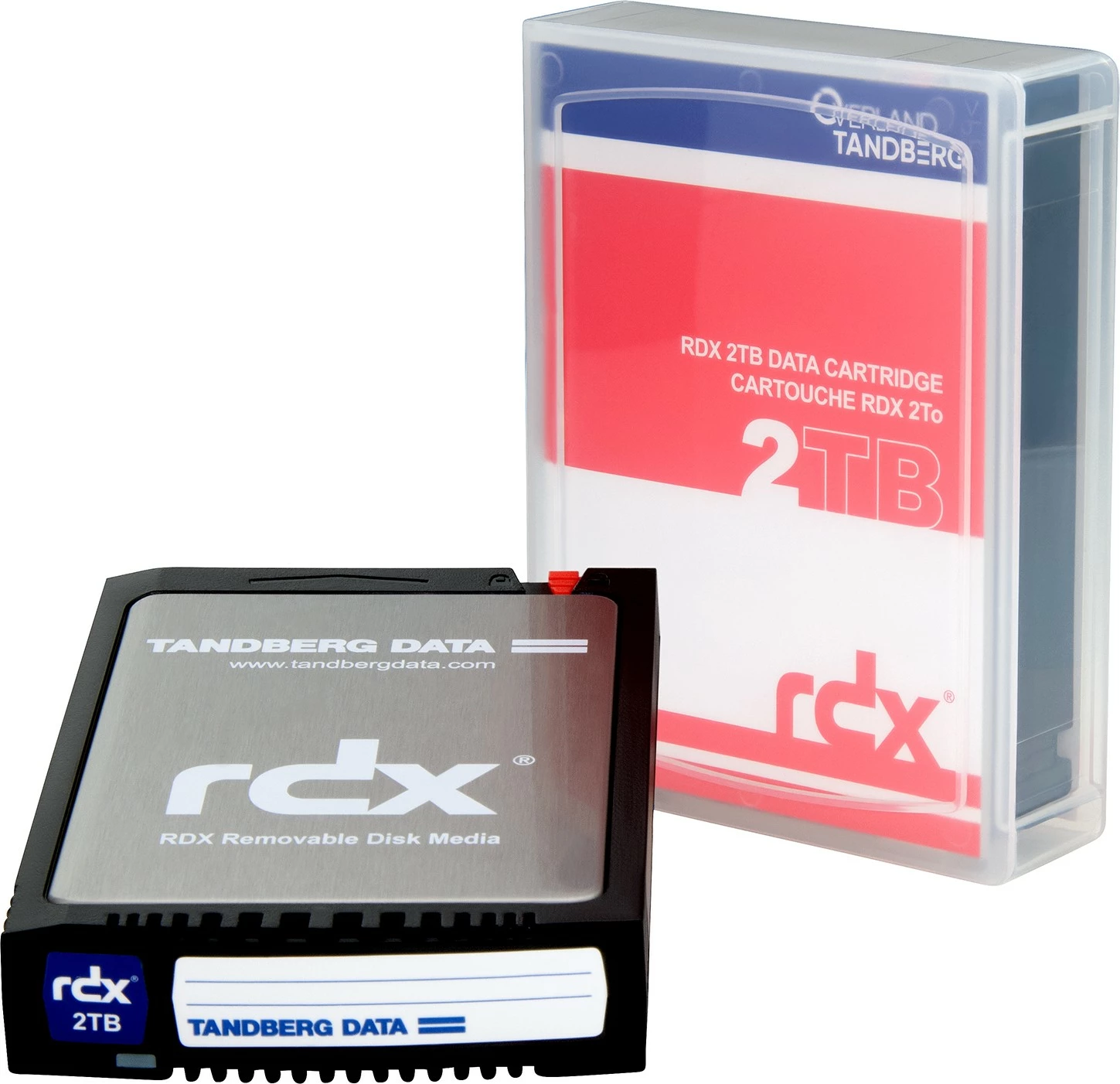 Kasetë RDX Tandberg O-T RDX HDD 2TB, e zezë