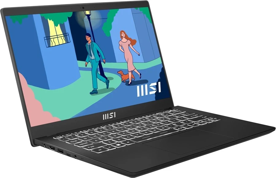 Laptop MSI Modern 14 C12MO-868PL, 14'' Full HD, Intel® Core™ i5, 16 GB RAM, 512 GB SSD, Wi-Fi 6, Zi