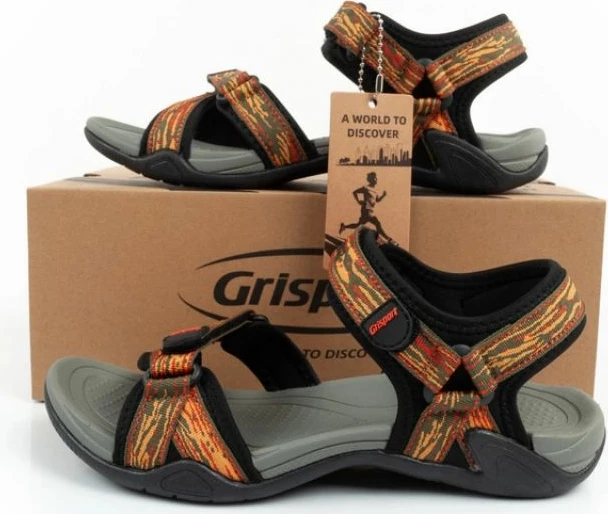 Sandale Grisport për femra, portokalli