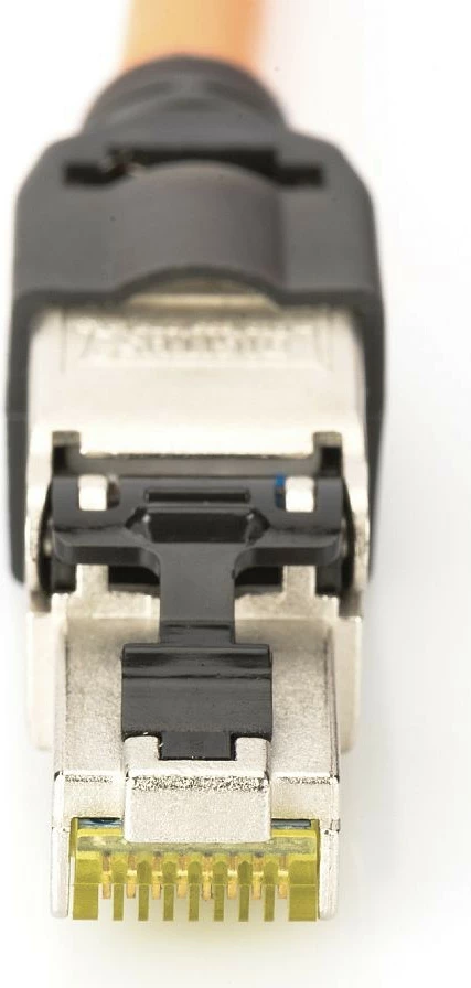 Plug modular RJ45 Digitus DN-93631, Category 6A, STP, 10GbE, PoE+, metal, pa vegla, me kapak