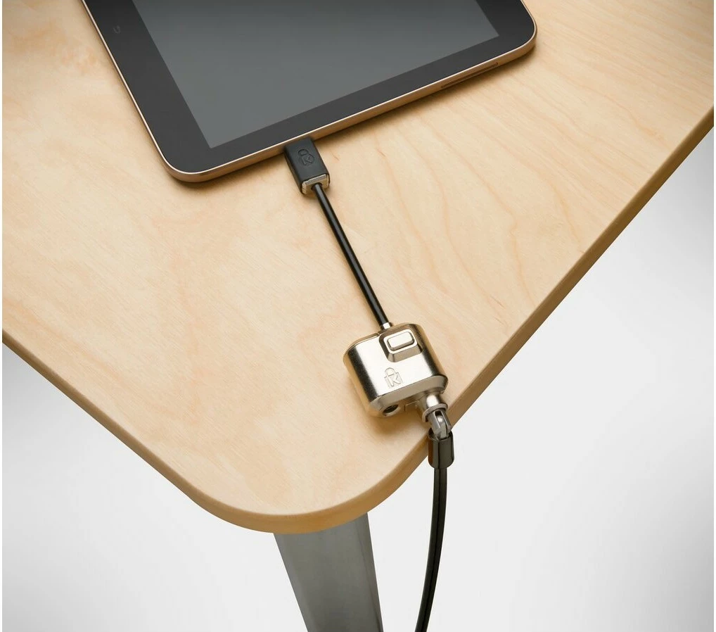 Kensington MiniSaver Lock, 1.8 m, çelës, çelik karboni, e zezë