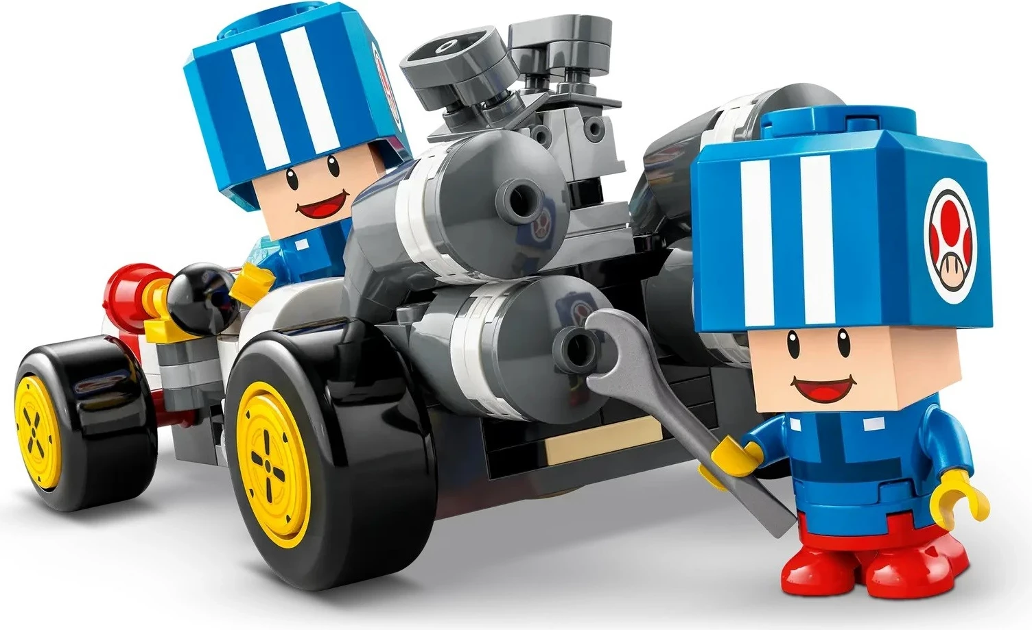 Set LEGO Super Mario 72035 Mario Kart - Garazha e Toad