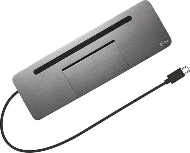 Docking station i-tec Metal USB-C Ergonomic 4K, 3x Display, Power Delivery 85W, gri