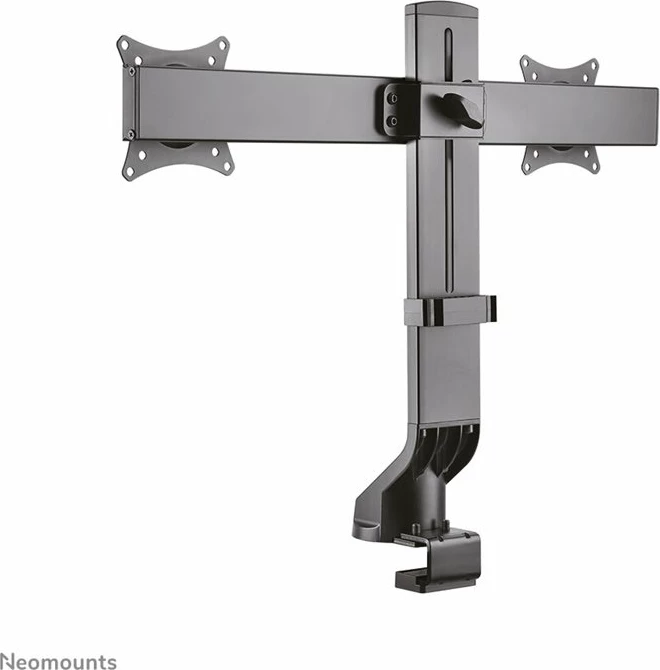 Mbajtës tavoline për dy monitorë Neomounts FPMA-D860DBLACK, i zi