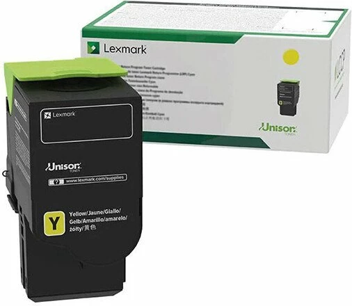 Toner Lexmark 75M2XY0 11,700 faqe, e verdhë, 1 copë