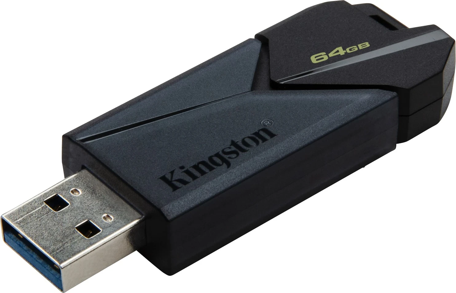 USB Portativ Kingston DataTraveler 64GB, USB 3.2 Gen 1, Ngjyrë Zezë