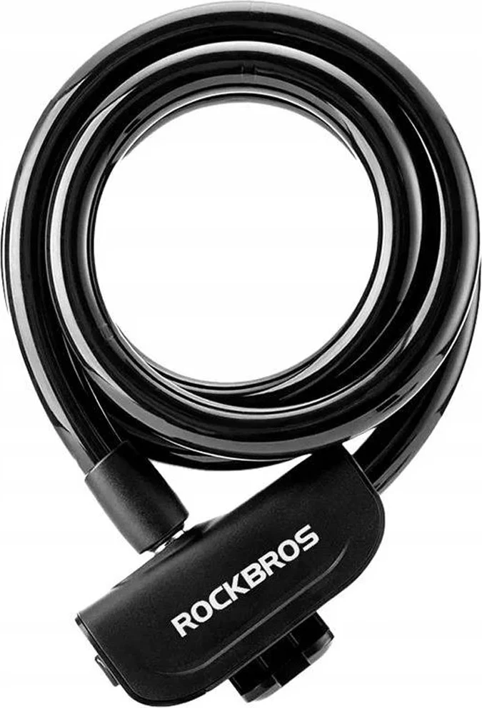Kyç biçiklete Rockbros RKS515-BK, 1.1 m, i zi, me çelësa