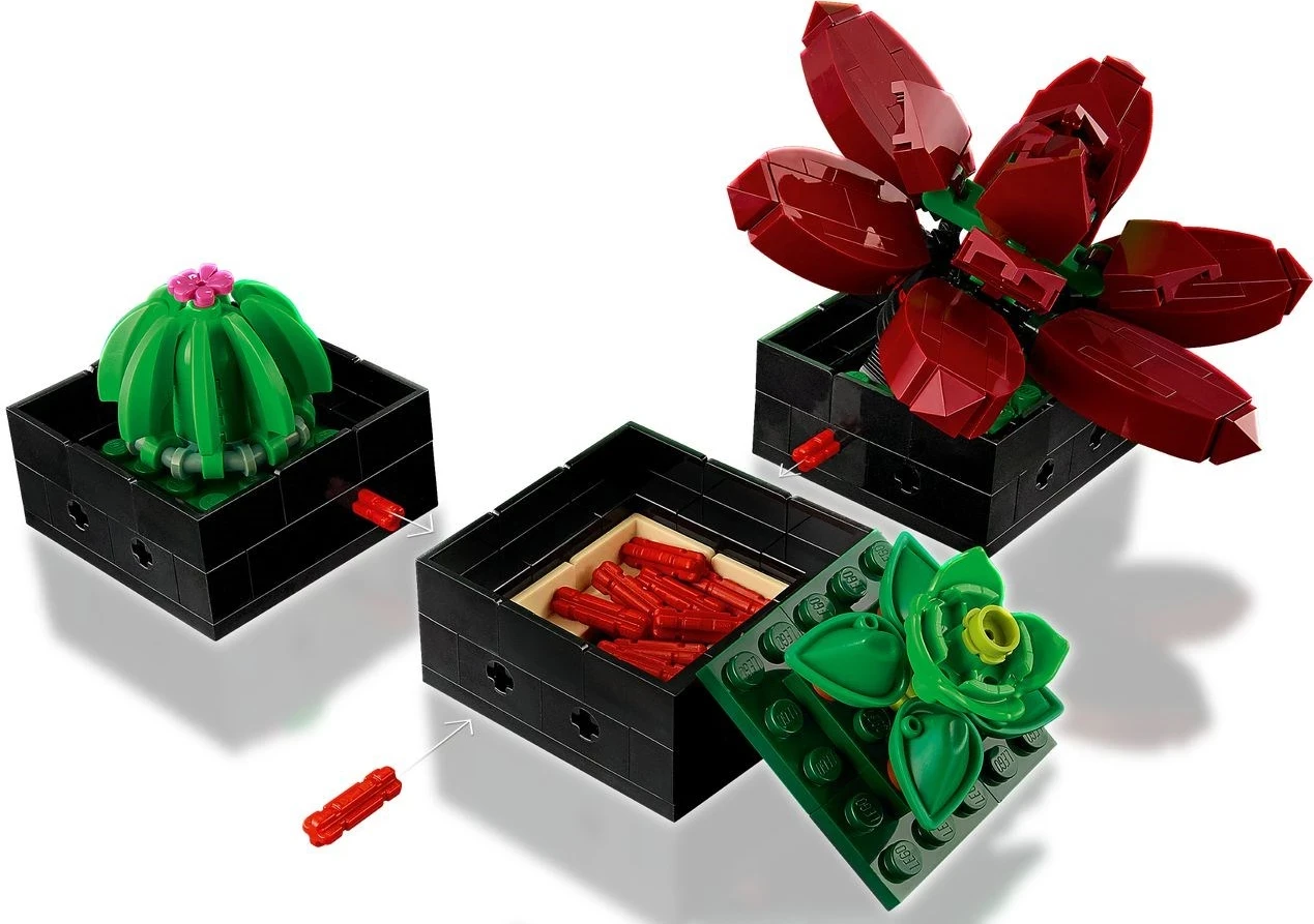 LEGO ICONS 10309 Sukulentët