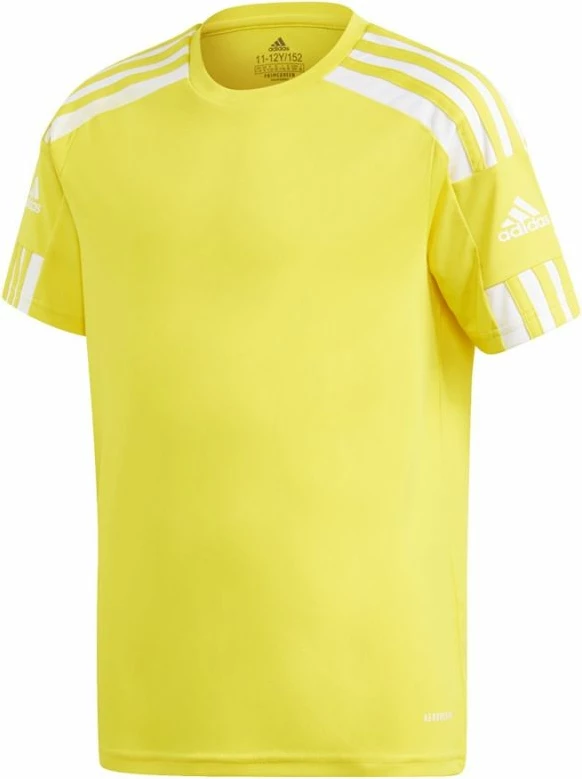 Maicë futbolli për fëmijë adidas, e verdhë