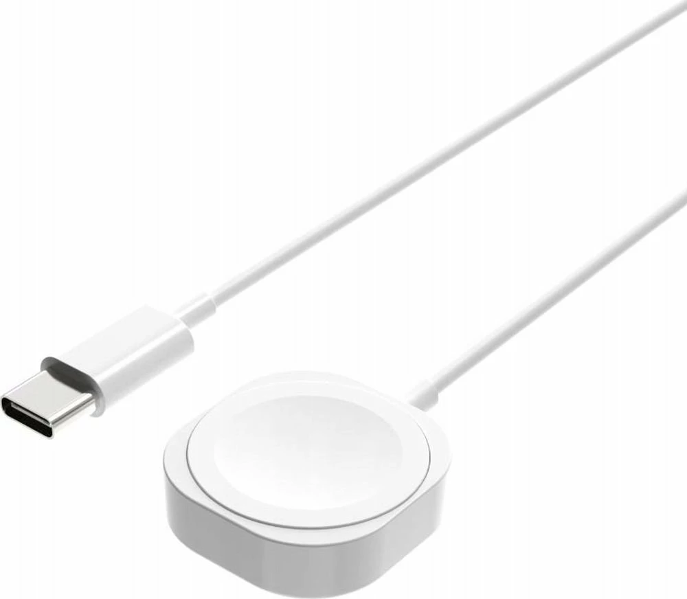 Kabllo karikimi USB-C me karikim induktiv për Apple Watch Fixed FIXDW-AW-C 1 m 2.5W e bardhë