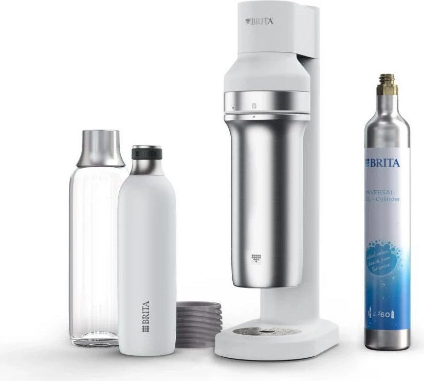 Saturator BRITA sodaTRIO, Bardhë