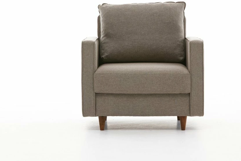 Karrige një vendëshe Atelier del Sofa, Eva, krem