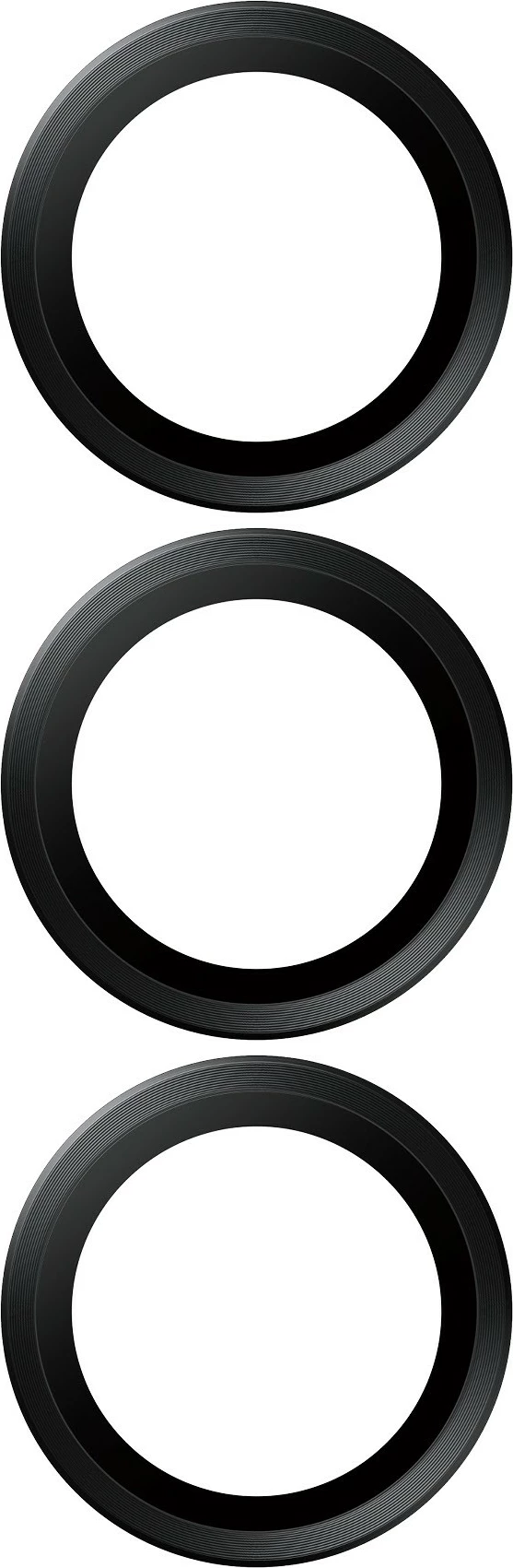 Mbrojtës lente PanzerGlass Hoops për Samsung Galaxy S25, i zi