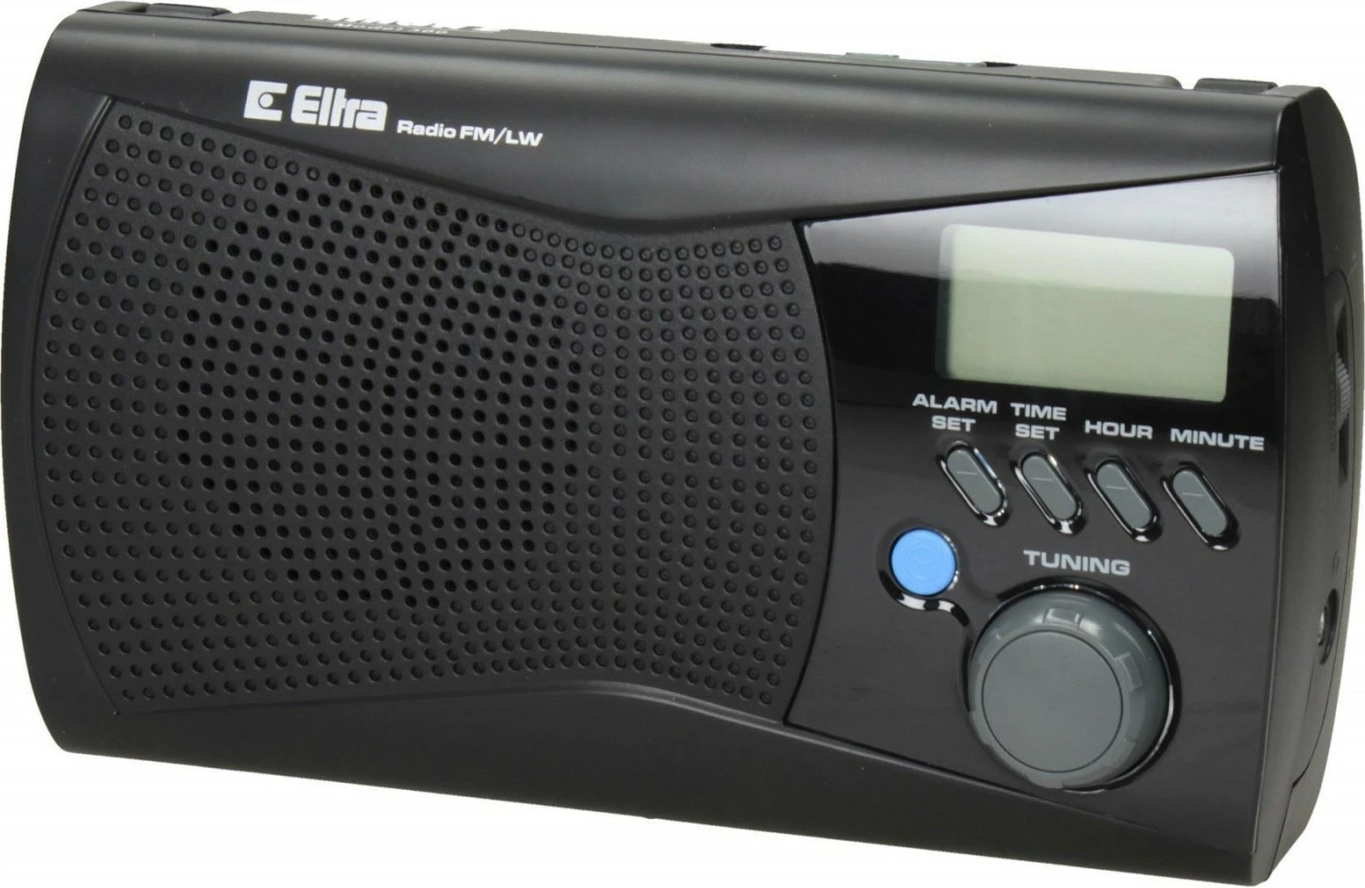 Radio portabile Eltra KINGA 2, Mono, FM/AM, me orë, e zezë