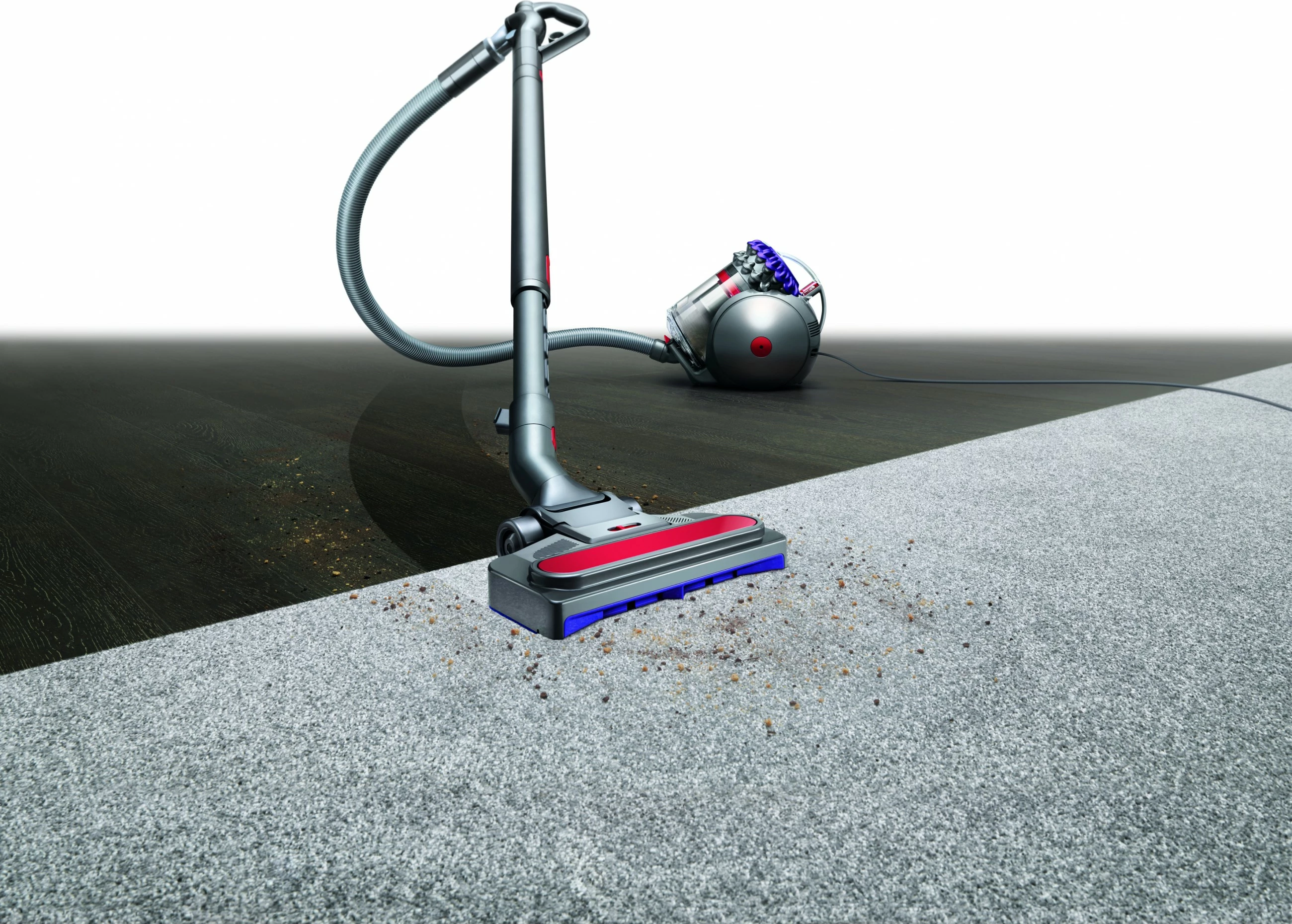Fshesë me korrent Dyson Big Ball Parquet 2, 600 W, 1.5 L, Argjendtë/Vjollcë