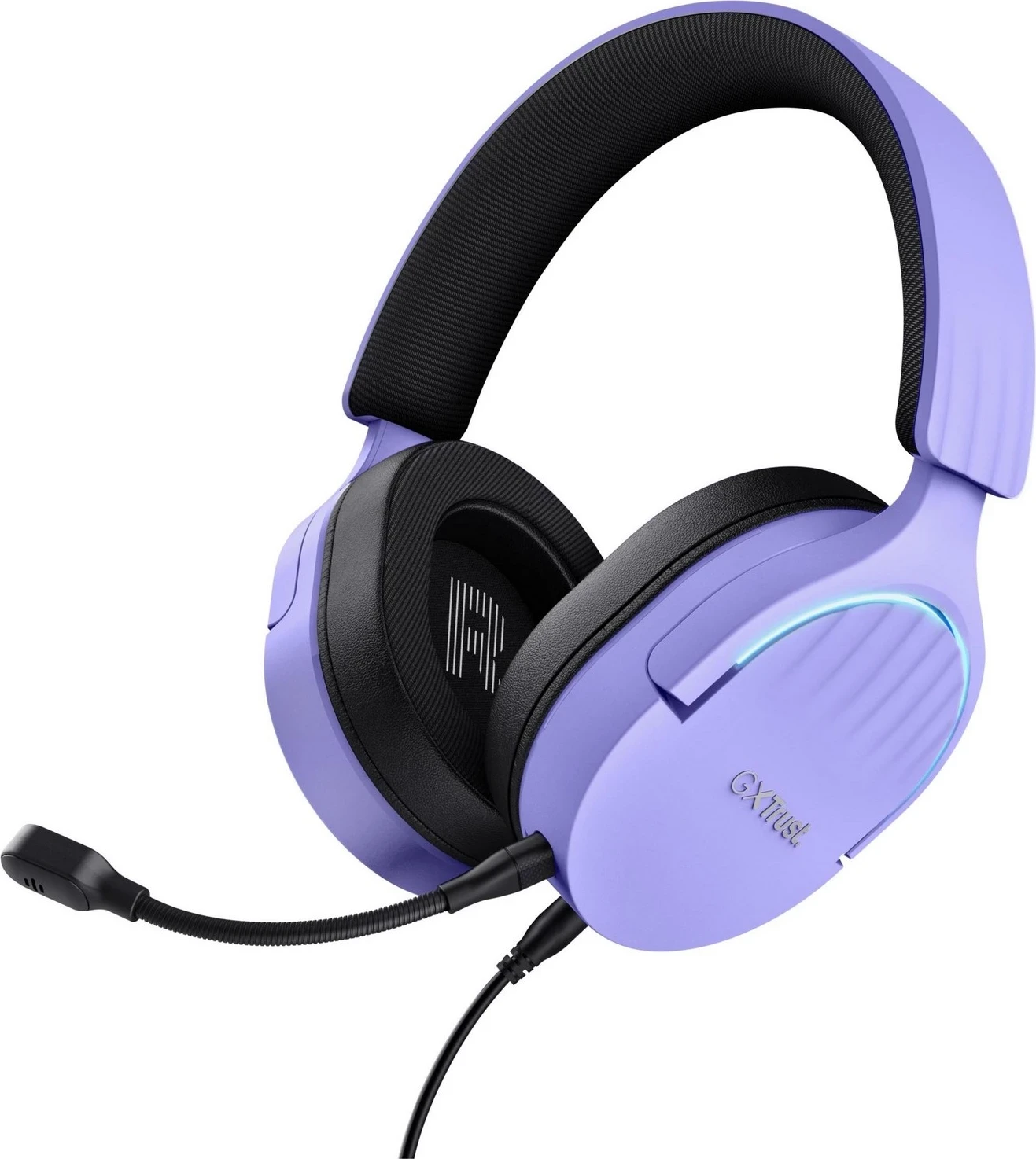 Kufje Trust GXT490P Fayzo 7.1 USB, ngjyrë vjollcë
