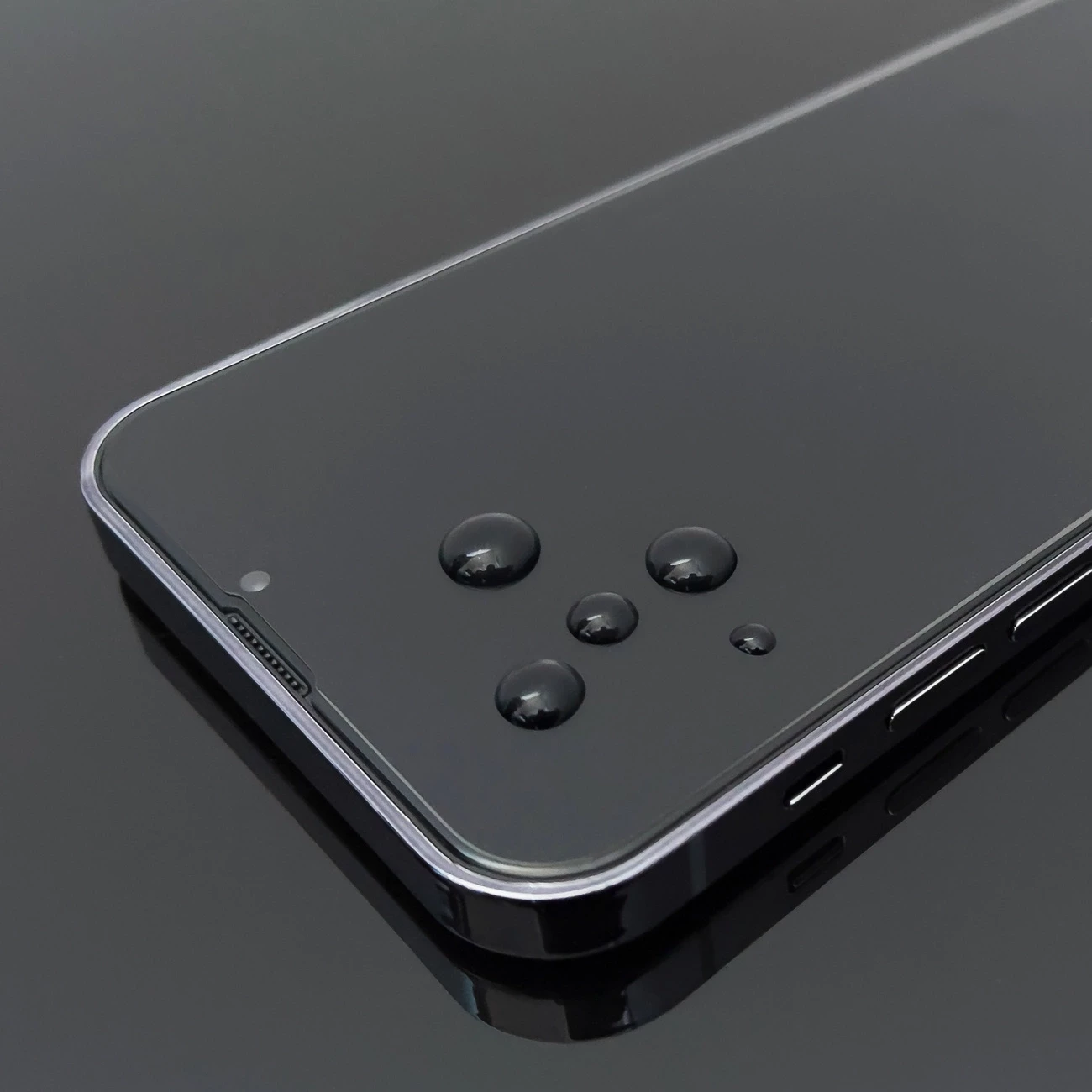 Mbështjellës xhami privatësie Wozinsky për Xiaomi POCO M7, 2 copë, i zi