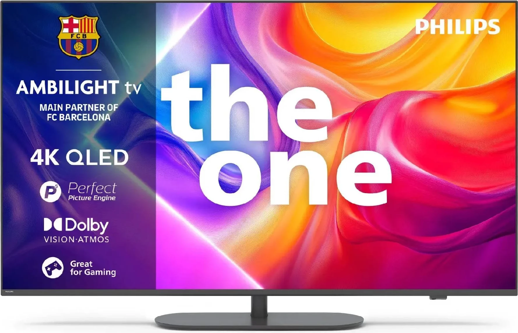 Televizor Philips 43PUS9010/12 43" 4K QLED Smart (Titan OS) Ambilight 3 144 Hz