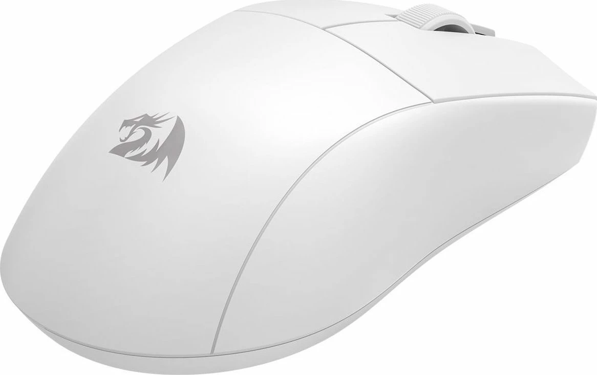 Maus gaming Redragon M916W Pro K1NG 26,000 DPI 4K (USB/2.4GHz/Bluetooth) 49 g, e bardhë