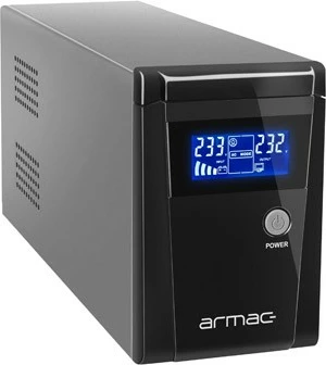 UPS Armac Office 850E LCD, 850VA, 480W, Tower, E zezë