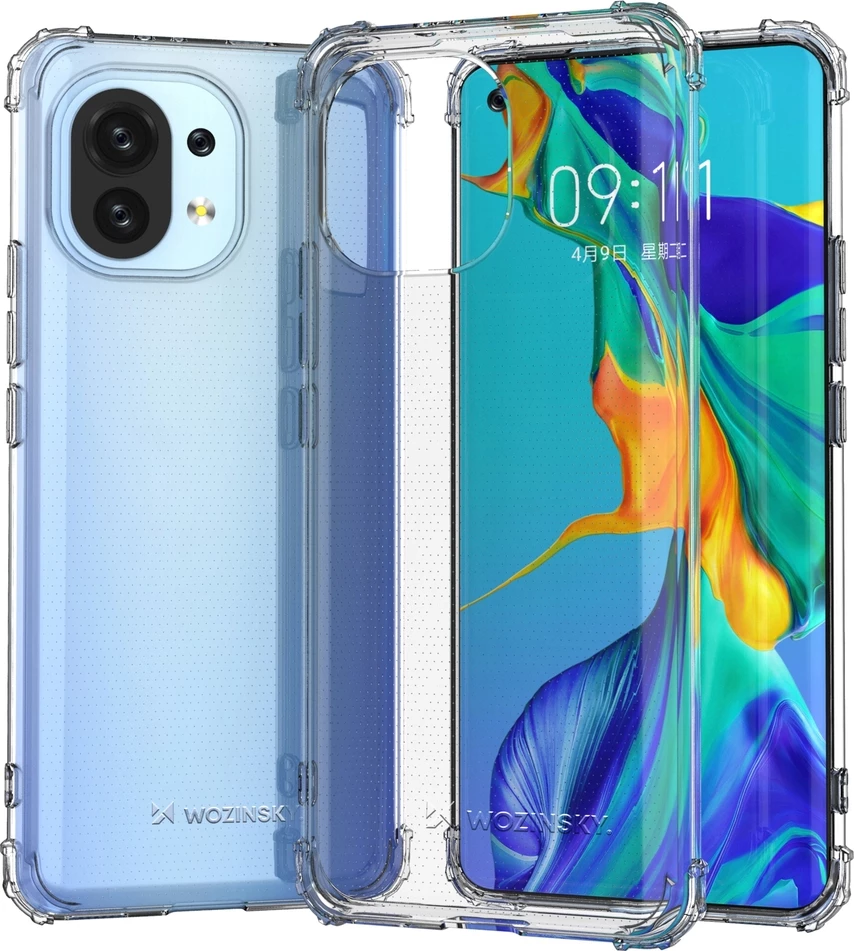 Mbështjellës Wozinsky për Xiaomi Mi 11, anti-shok, transparent