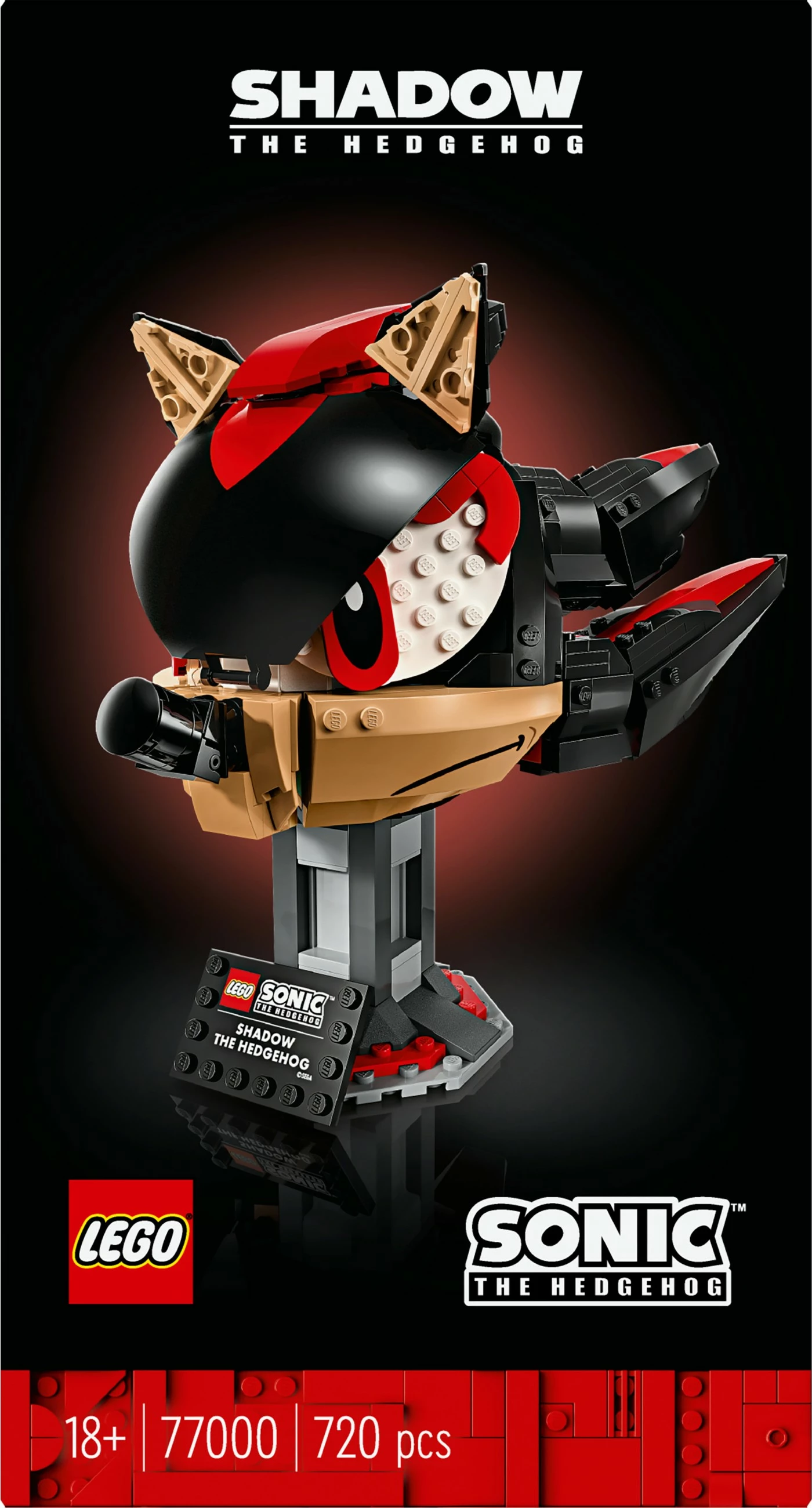 Set ndërtimi LEGO Shadow the Hedgehog 77000, 720 pjesë, multikolor