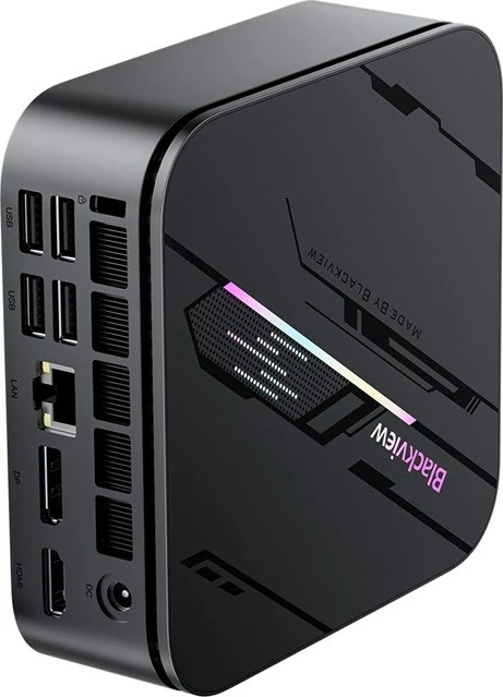 Kasë mini PC Blackview MP100 Pro, Intel Core i5-12450H, 16GB RAM, 512GB SSD, Windows 11 Pro, Zezë