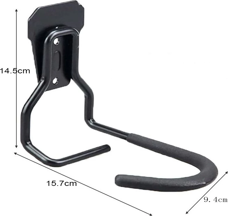 Mbajtëse muri për biçikletë Maclean MC-433, çelik, ngjyrë e zezë