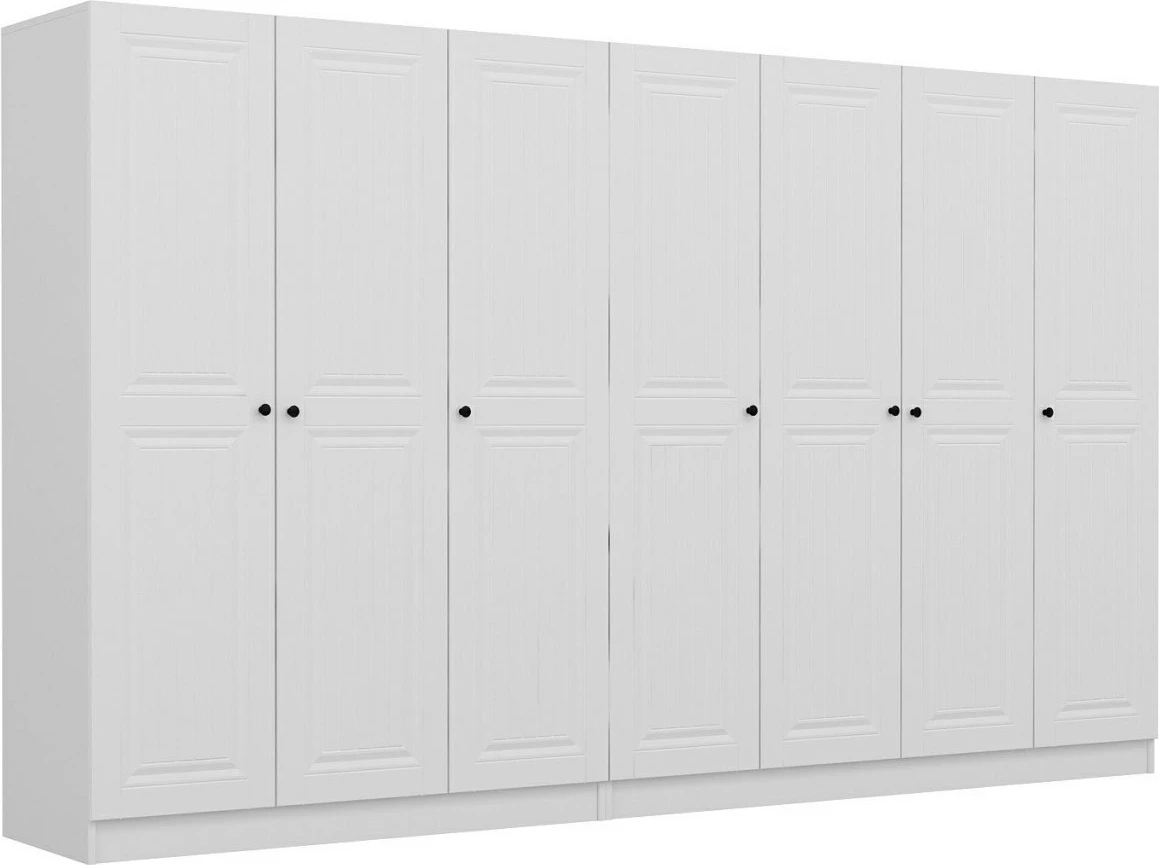 Dollap i bardhë për dhomë gjumi, Skye Decor, Kale Mebran - 4013