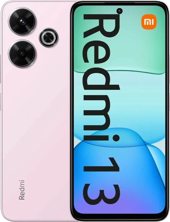 Celular Xiaomi Redmi 13, 6.79", 8+256GB, rozë