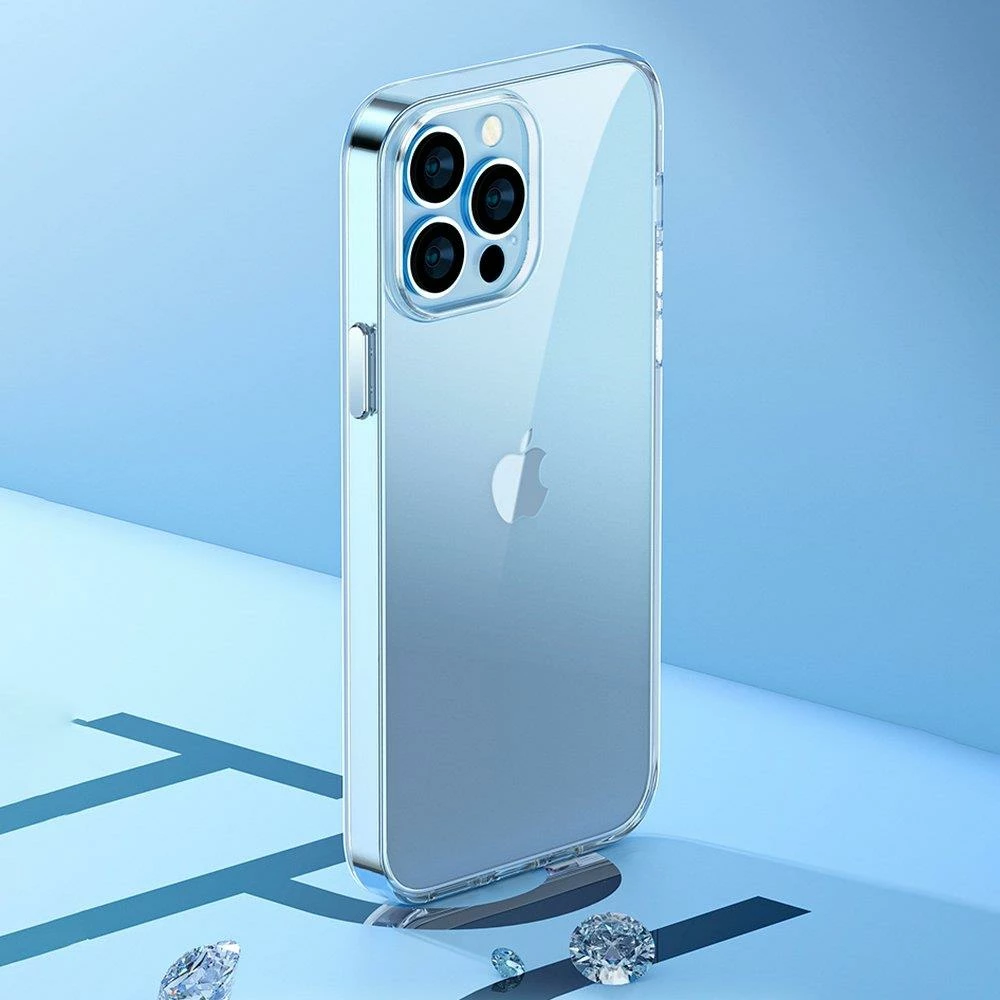 Mbështjellës Kingxbar Elegant Series për iPhone 13 Pro, Transparent